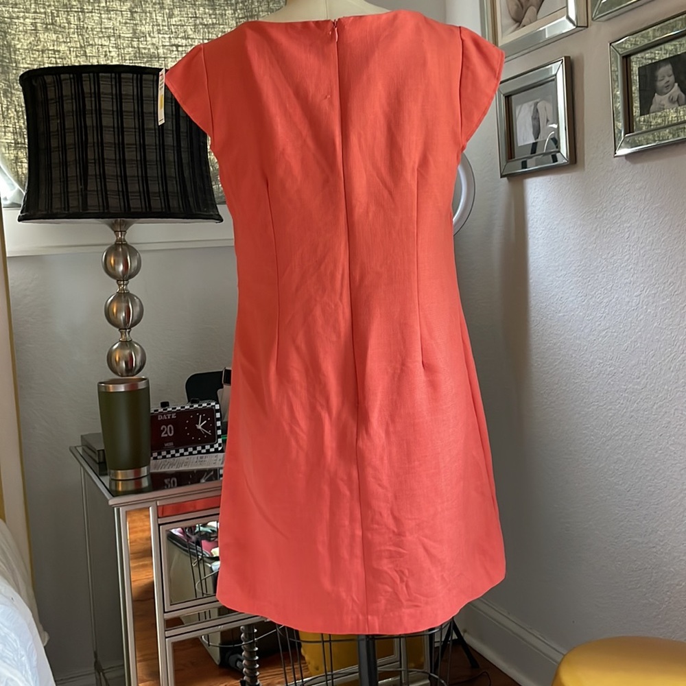 Karins Steven Vintage Salmon Dress - Picture 4 of 6